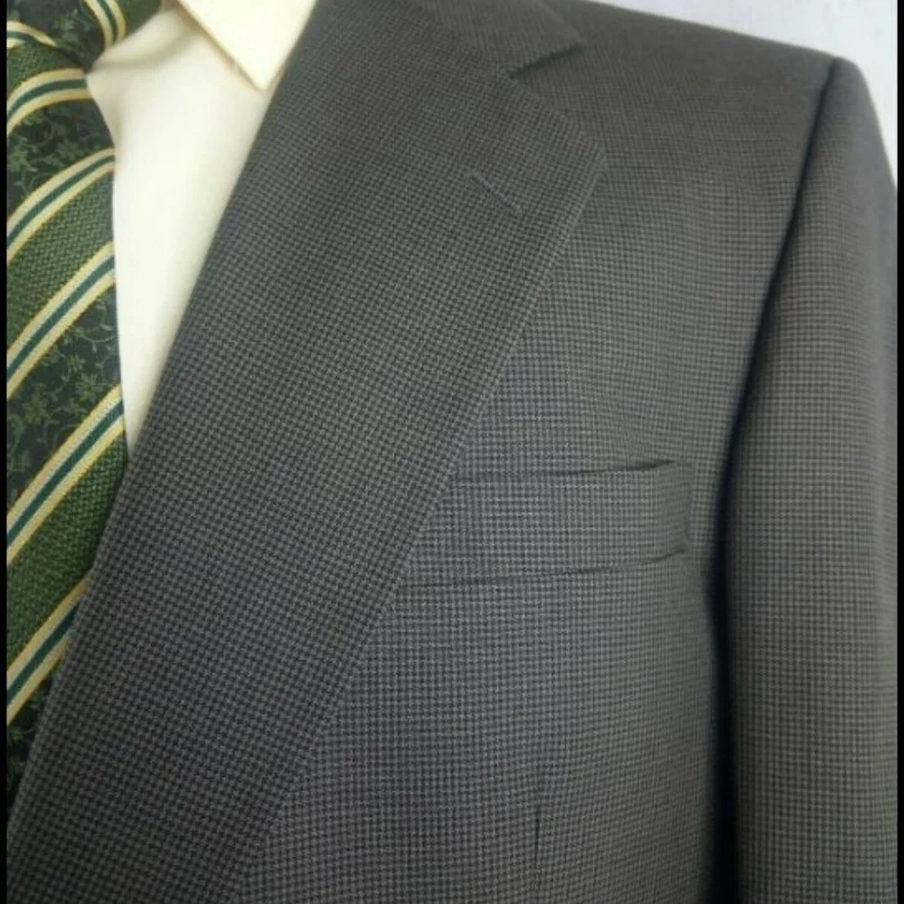 Jos A Bank Business Express 42R Brown Blazer